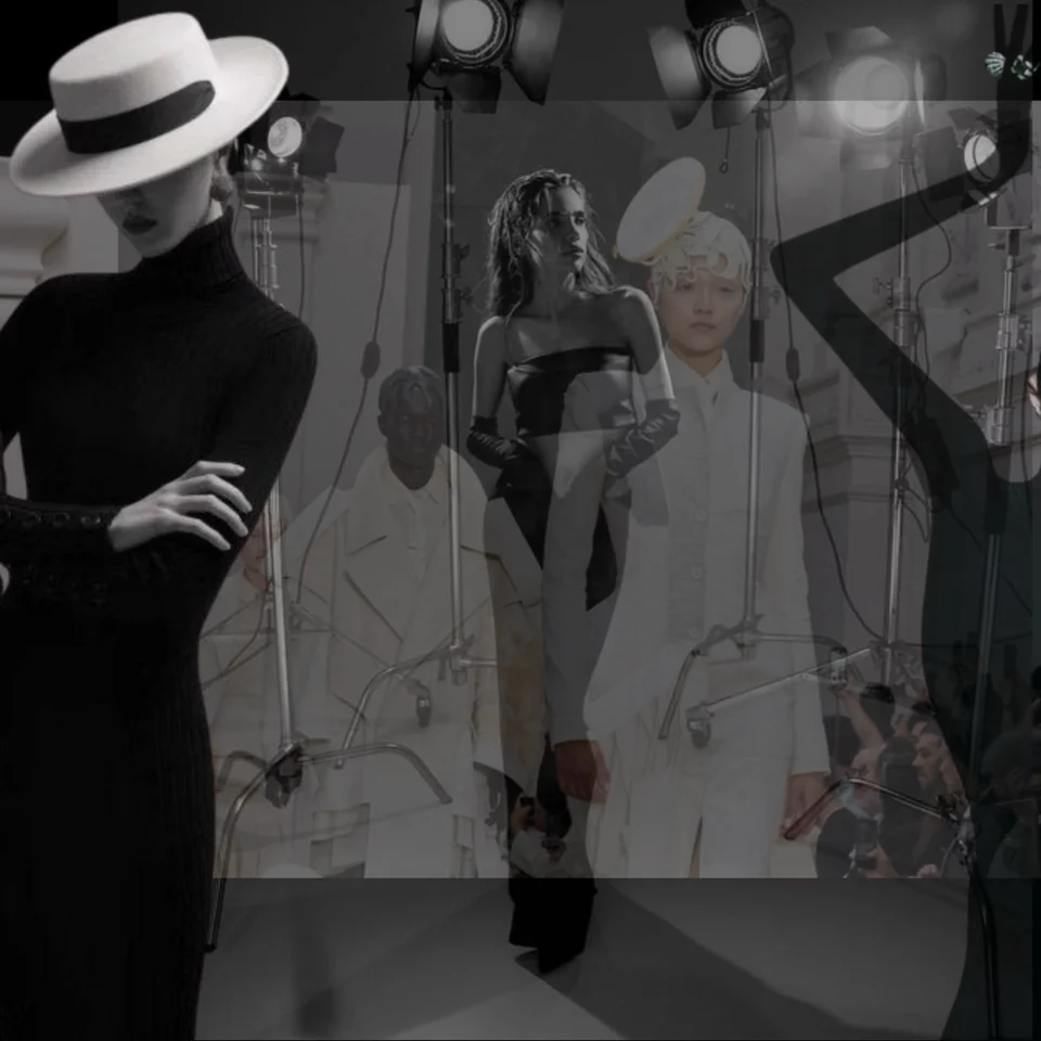 Produzione fotografica di moda in studio