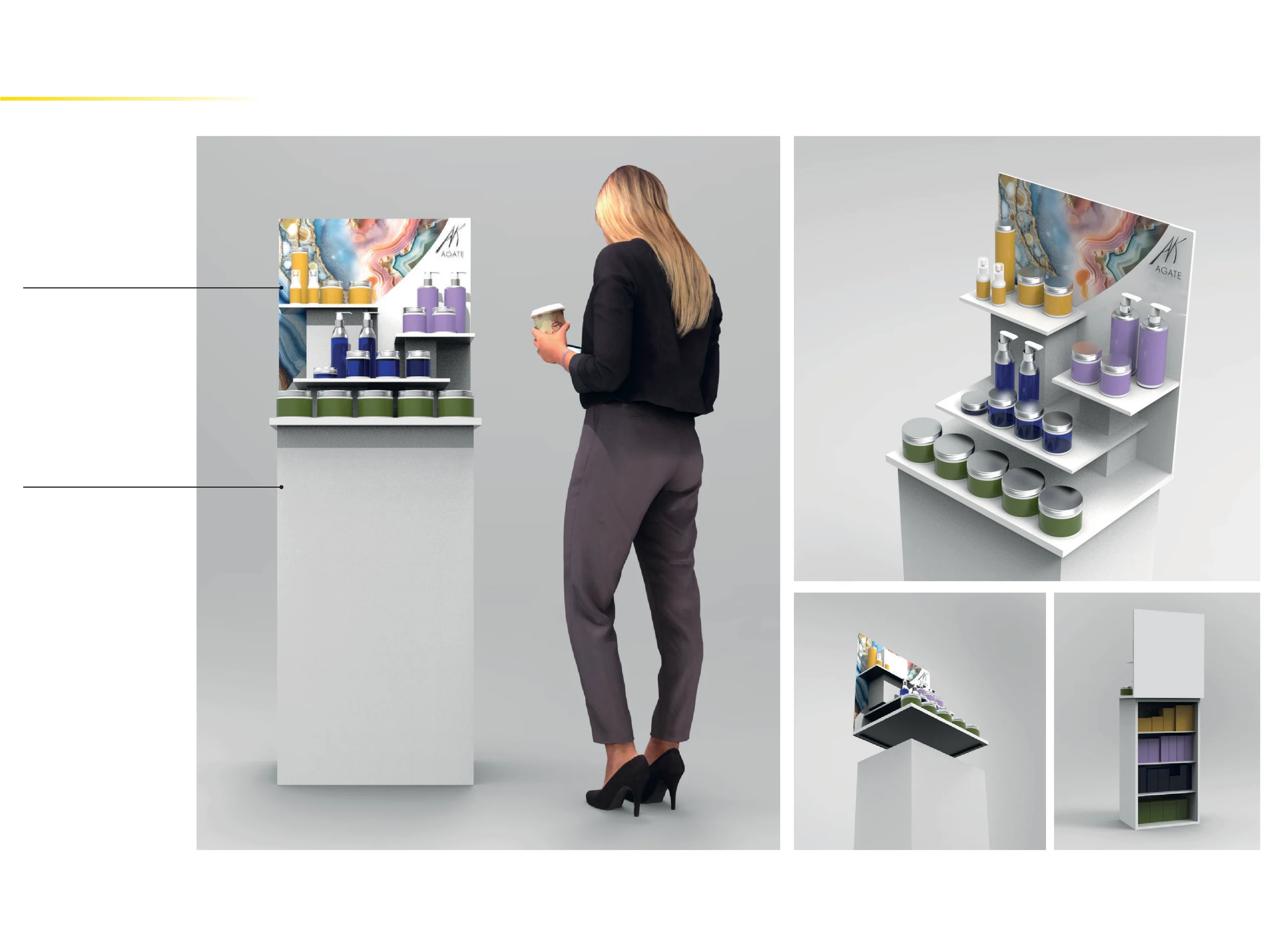 Agate Cosmetics: immagine originale fornita per la sezione Visione del Progetto.