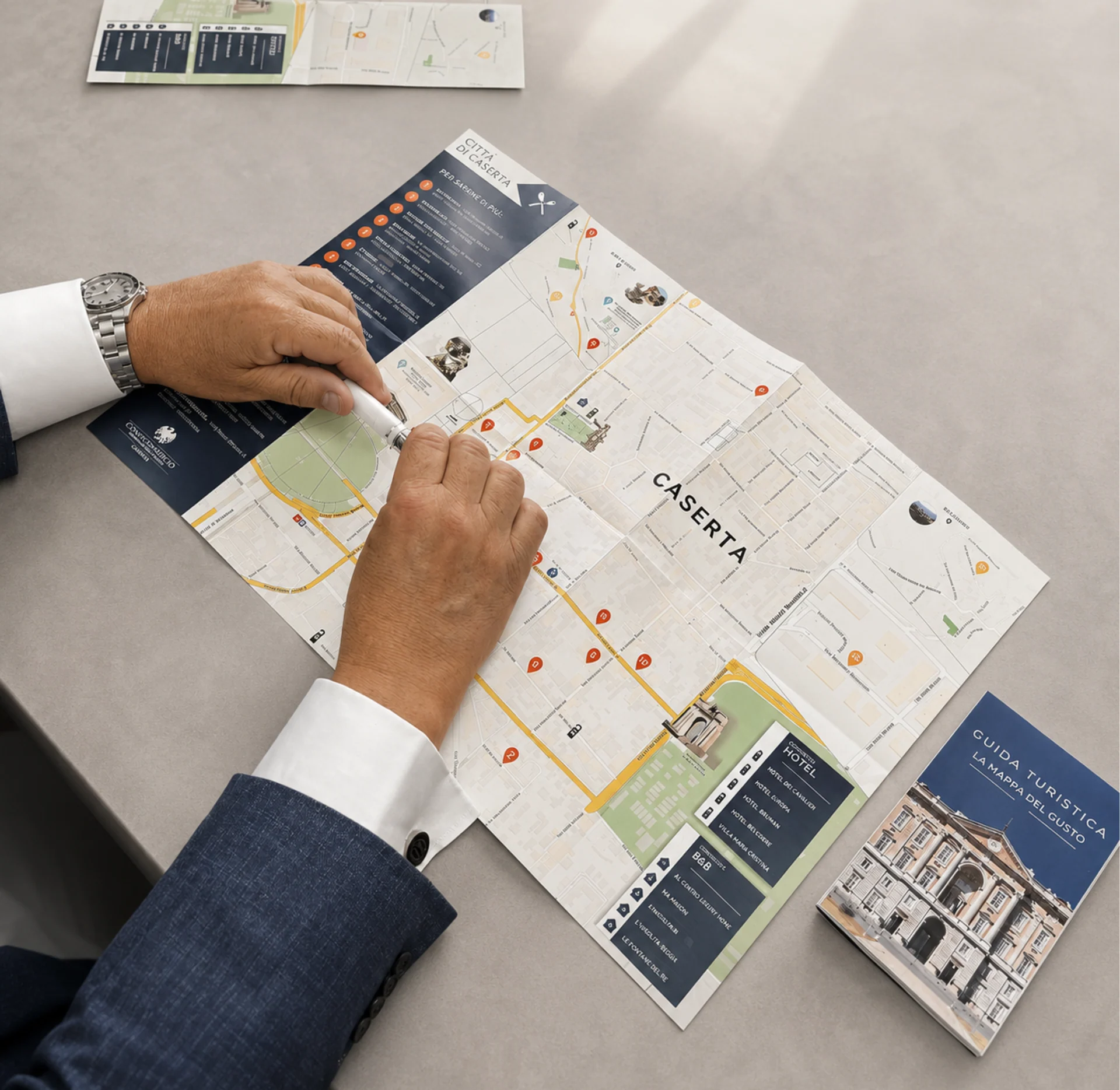 Mappa del Gusto: immagine originale fornita per la sezione Strategia.