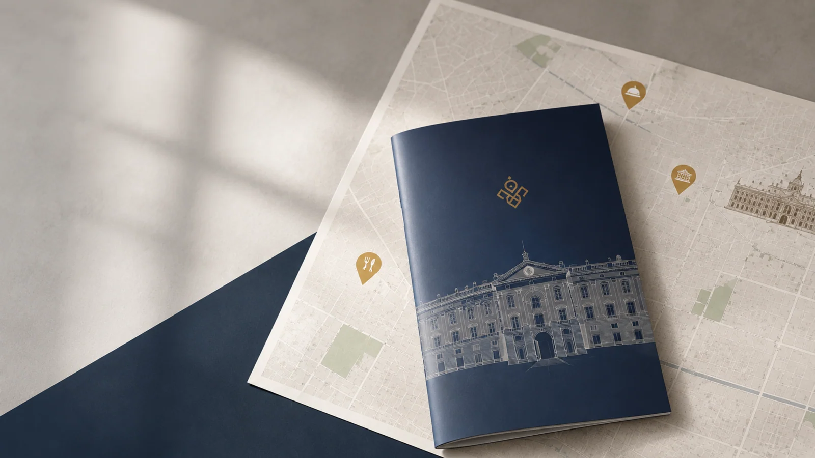 Materiali editoriali della Mappa del Gusto dedicati a Caserta