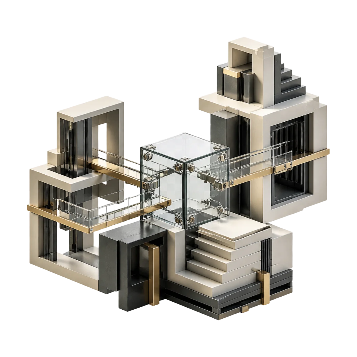 Moduli tridimensionali coordinati in un unico sistema operativo